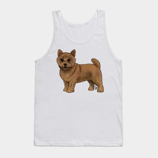 Dog - Norwich Terrier - Red Tank Top